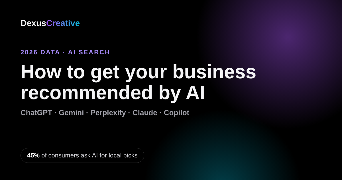 How to Get Your Business Recommended by AI: ChatGPT, Gemini, Perplexity and More